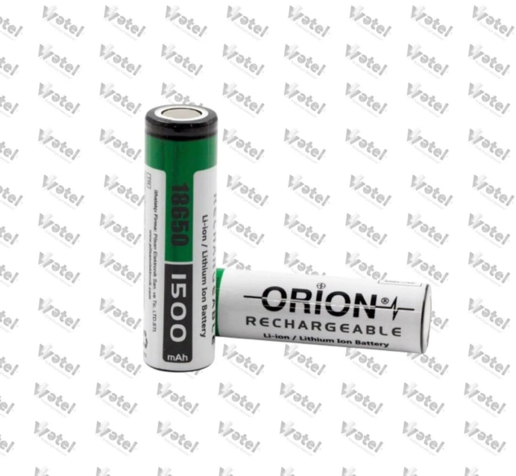 Orion 18650 1500mAh 3.7V Li-ion Şarj Edilebilir Pil