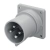 Scame 243.3296 4x32A Düz Makina Fişi