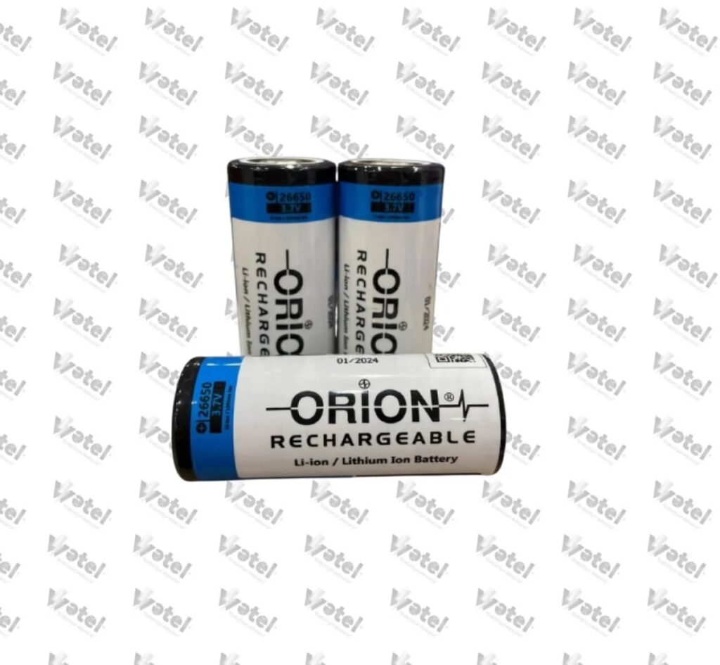 Orion 26650 5000mAh 3.7V Li-ion Şarj Edilebilir Pil