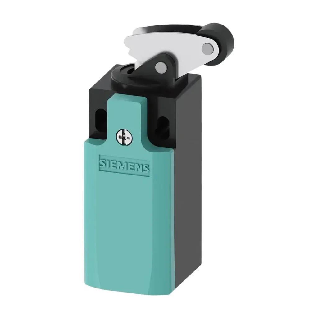 Siemens 3SE5232-0BF10 SIRIUS Pozisyon Şalteri – Açılı Makaralı Pistonlu, 1NO+1NC, IP65