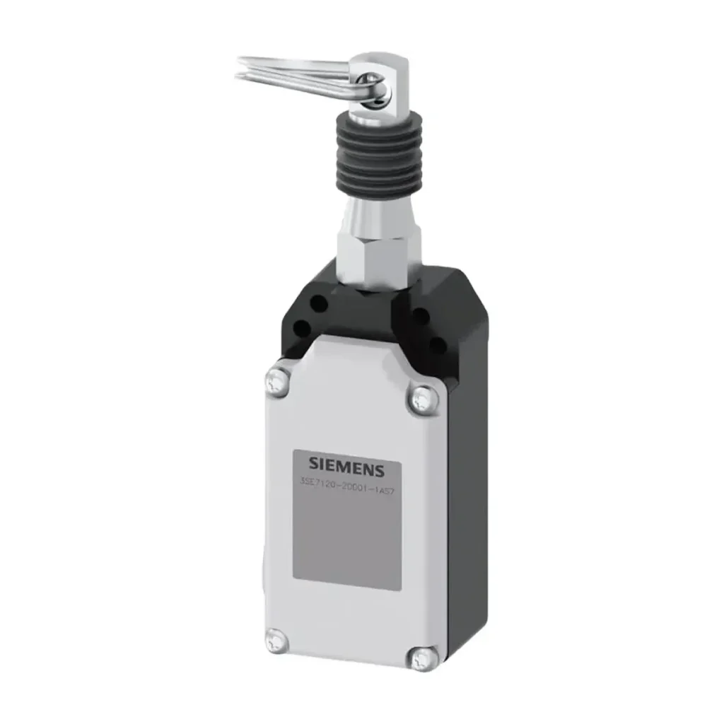 Siemens 3SE7120-2DD01 SIRIUS Halat Çekmeli Şalter – 5 m halat, 1NA+1NK, IP65, kilitlemesiz