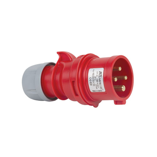 Mete Enerji 406103V 4x16A Düz Fiş