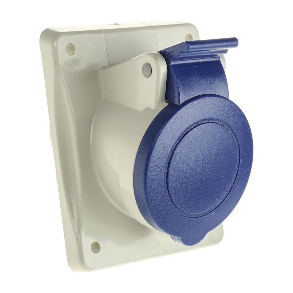 Scame 413.1663 3x16A Eğik Makina Prizi