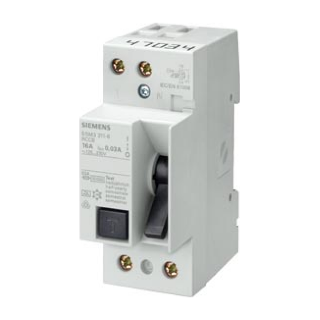 Siemens 5SM1614-0 2x40A 300mA Kaçak Akım Rölesi