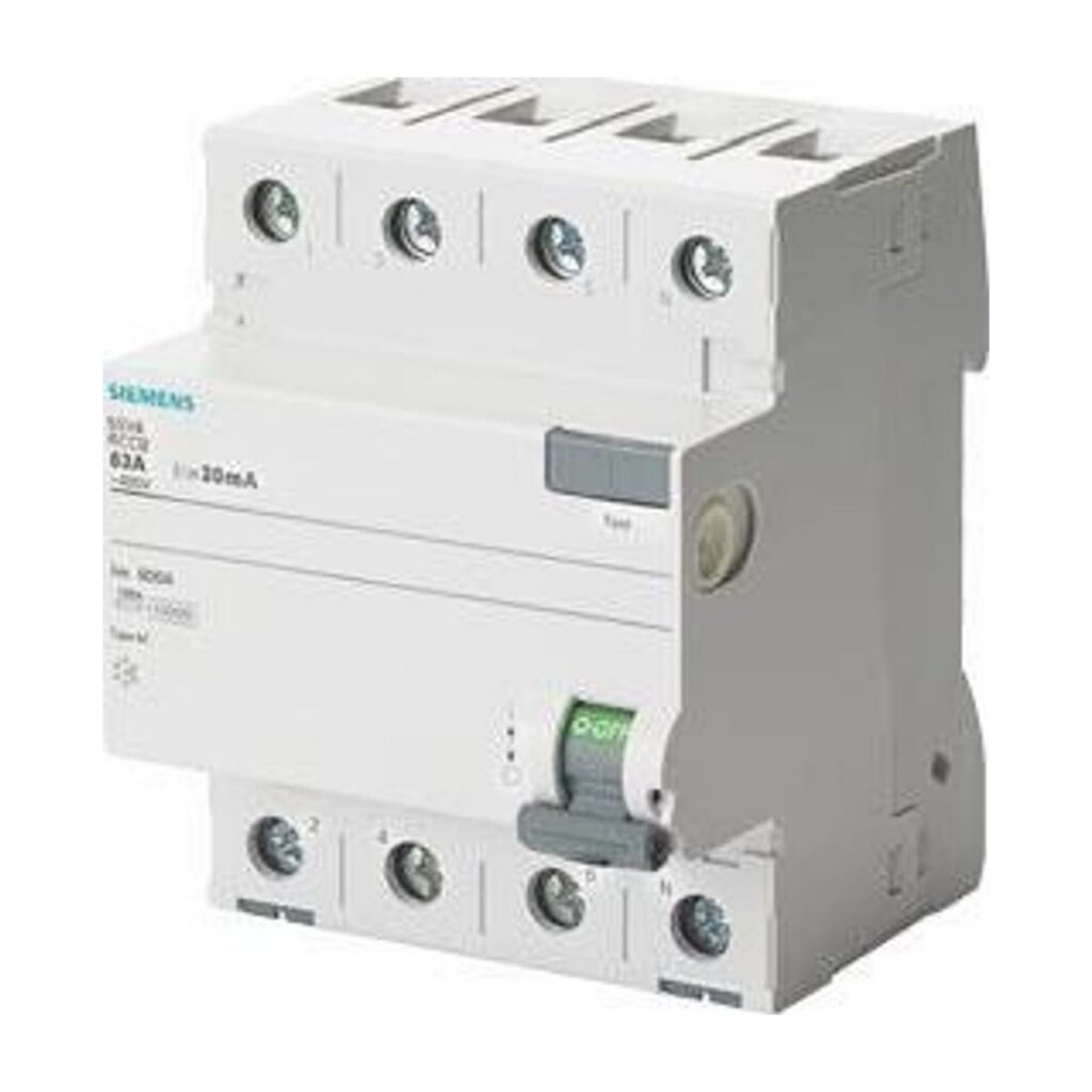 Siemens 5SV4646-0 3x63A 300mA Kaçak Akım Rölesi