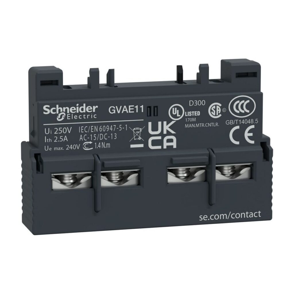 Schneider GVAE11 Yardımcı Kontak (1NO+1NC)