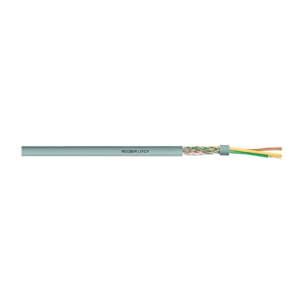 NKS 4×0,50 mm² LIYCY Blendajlı Kumanda Kablosu