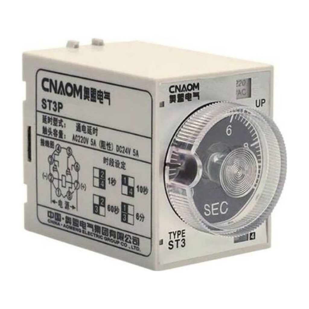Sassin ST3PA-B 24VAC 8 Pin Zaman Rölesi (6S/6D)