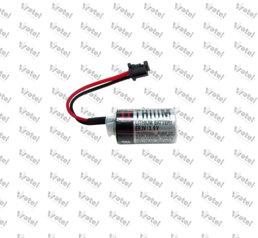 Toshiba ER3V 3.6V Lityum Pil 2 Pin Soketli