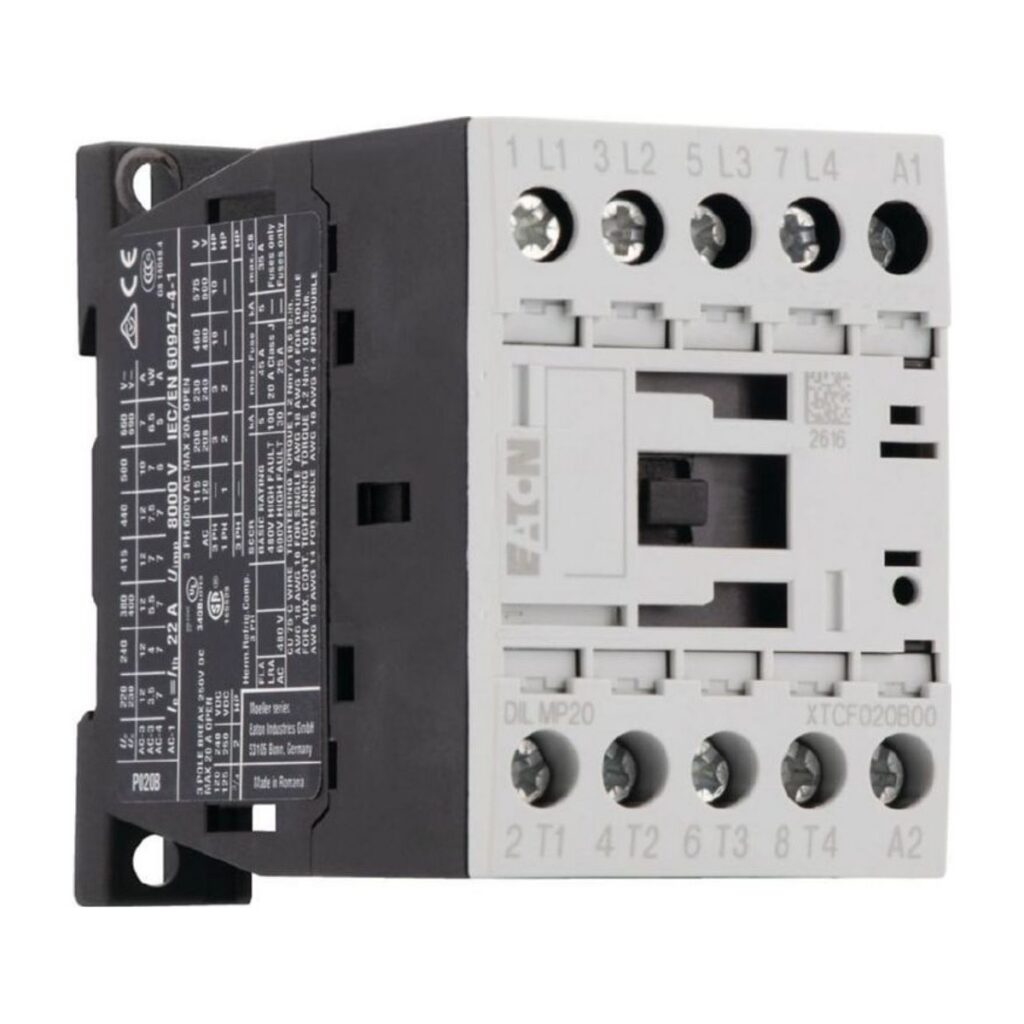 Eaton DILMP20 (XTCF020B00TD) 20A 24V DC Kontaktör