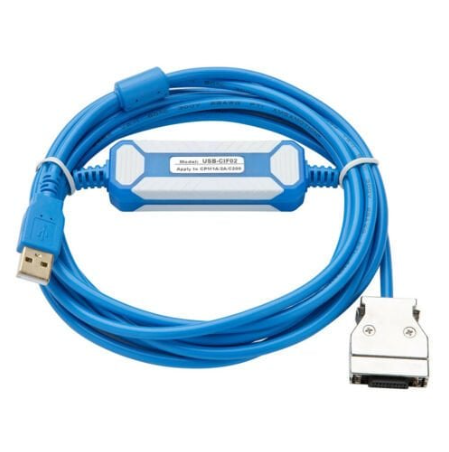 USB-CIF02  CPM1A/CPM2A/C200HX/HG/HE  SERİLERİ İÇİN  PLC programlama kablosu