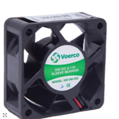 VOERCO V05 120 003 Pano Fanı – 120x120x38 mm, 24V DC