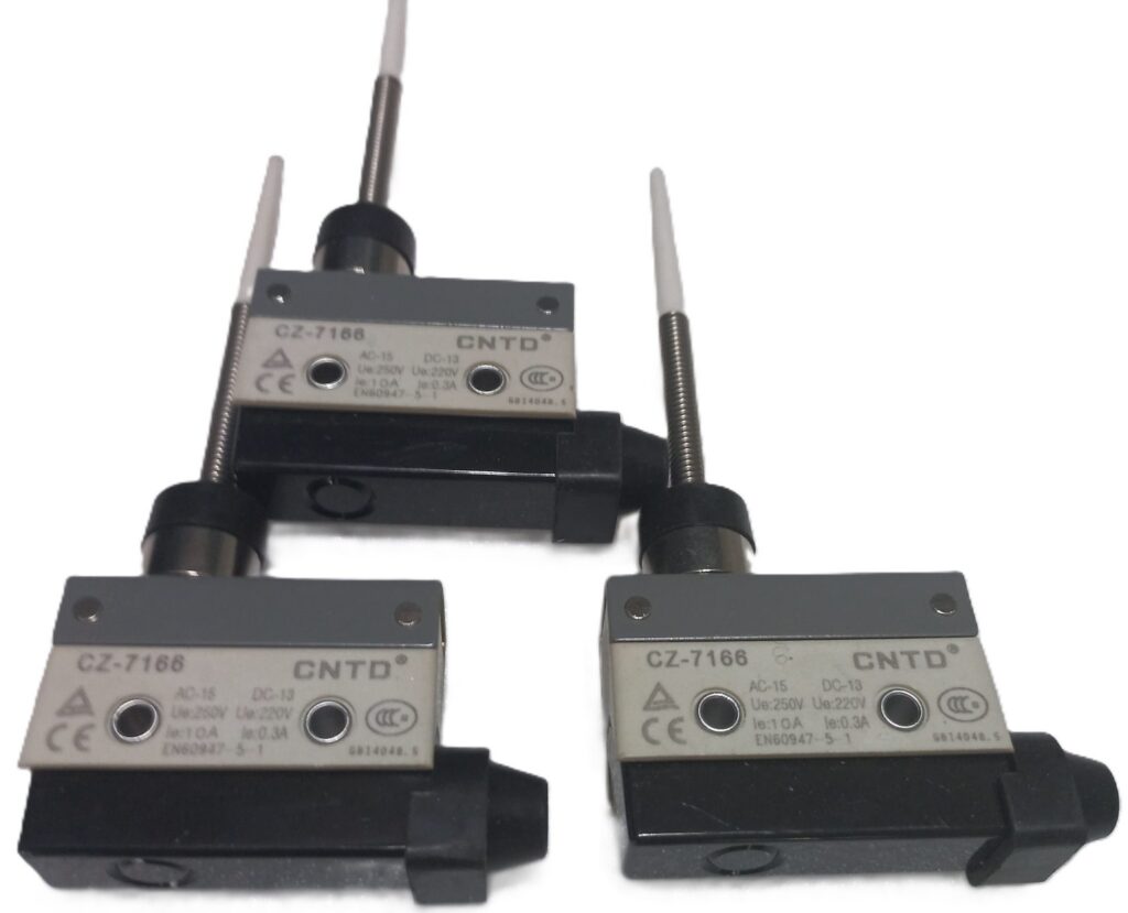 CNTD CZ-7166 Esnek Çubuklu Limit Switch – Yaylı Çubuk Pozisyon Anahtarı