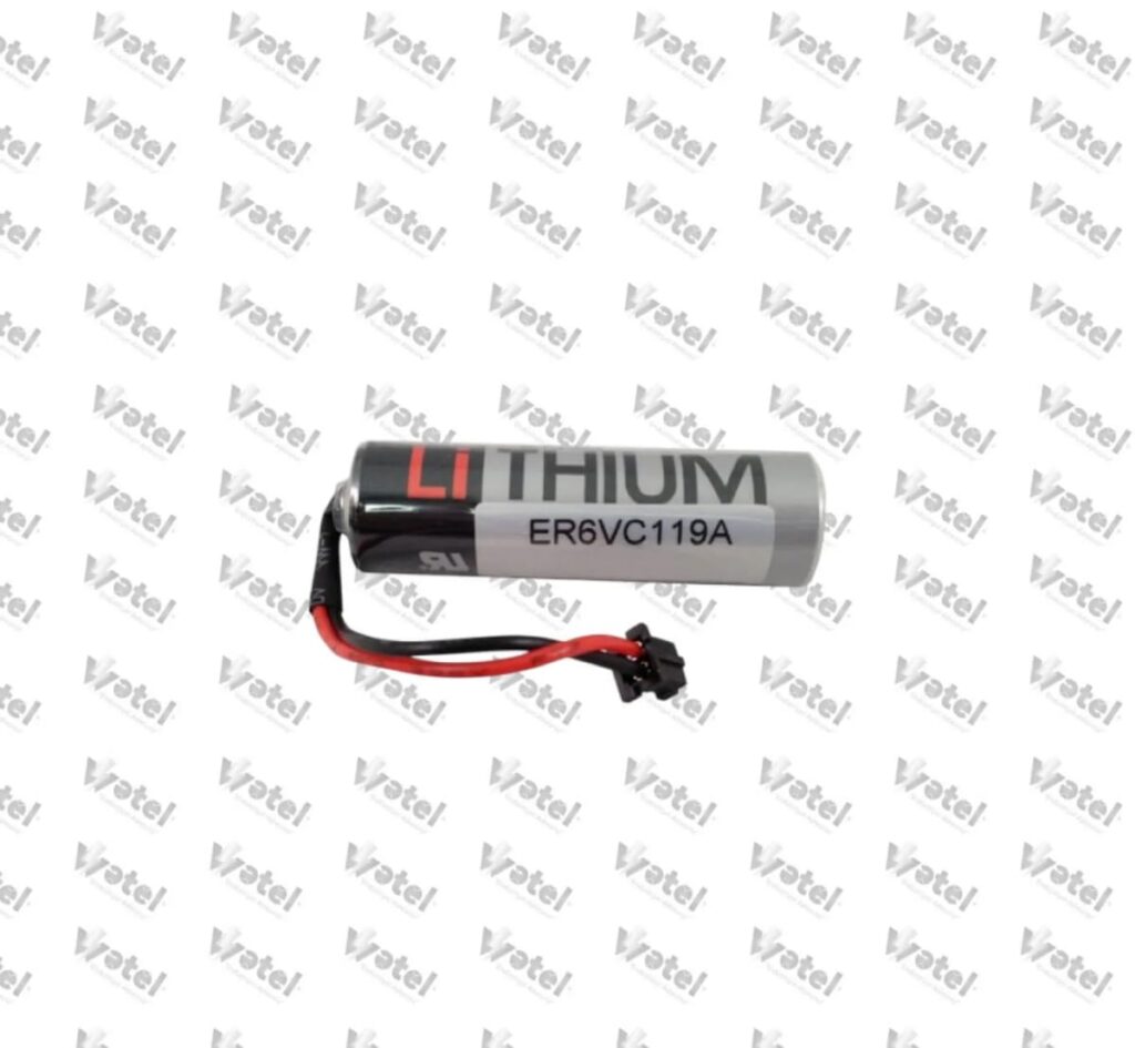 Toshiba ER6VC119A 3.6V Lityum Pil Siyah Soket