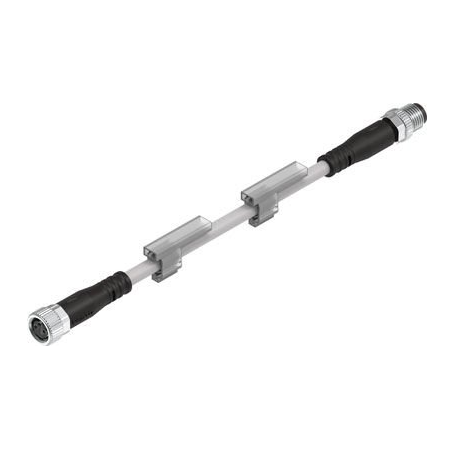 Festo NEBU-M8G3-K-5-M8G3 M8 sensör bağlantı kablosu – 3 pin, 5 m, çift taraflı