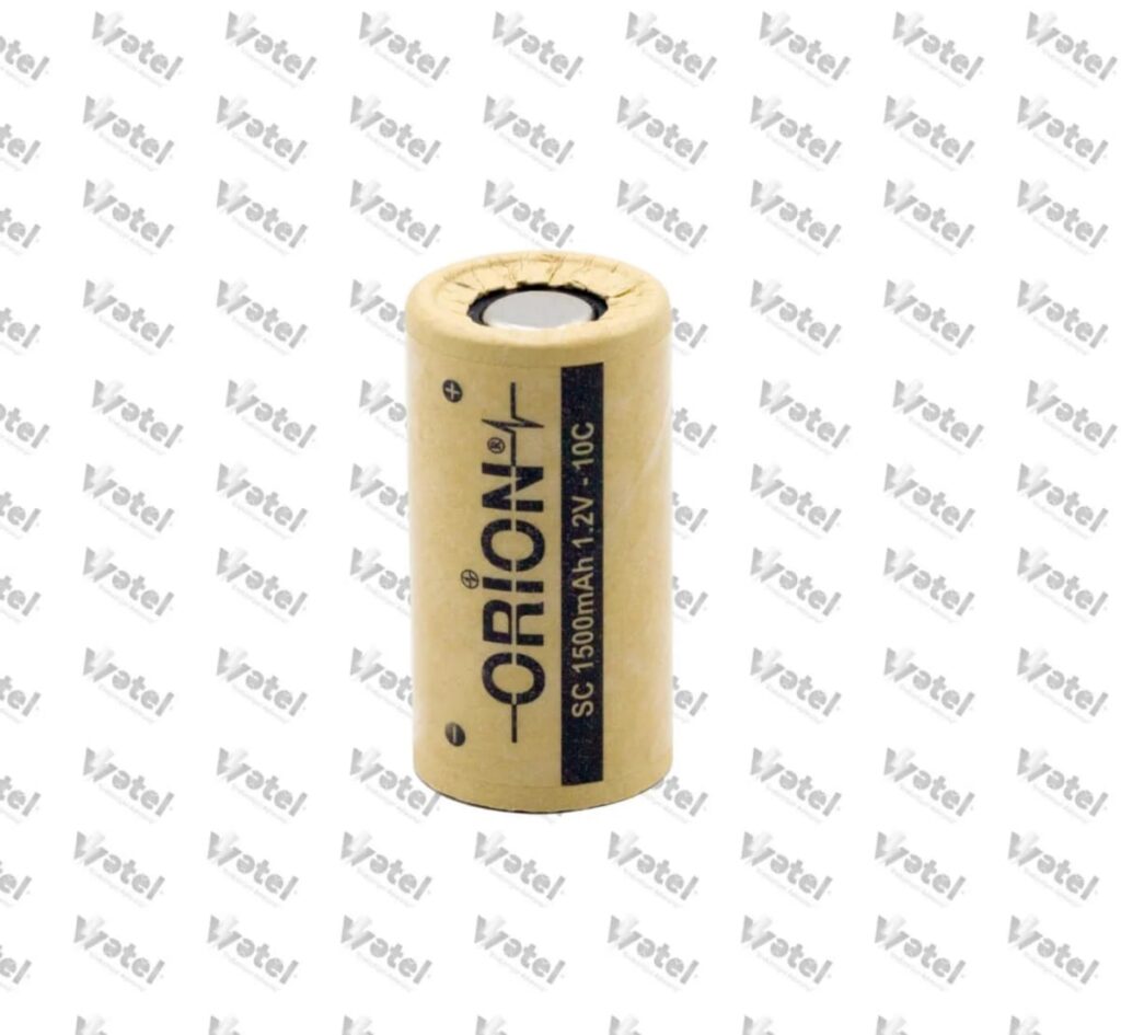Orion Ni-Cd SC 1500mAh 1.2V Şarj Edilebilir Pil