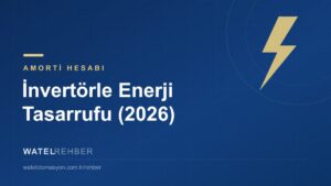 Fan ve Pompada İnvertör Yatırımı: Enerji Tasarrufu ve Amorti Hesabı (2026)