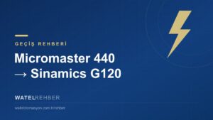 Micromaster 440 Devri Bitti: Arızalanan Sürücünüz İçin Sinamics G120 Geçiş Rehberi