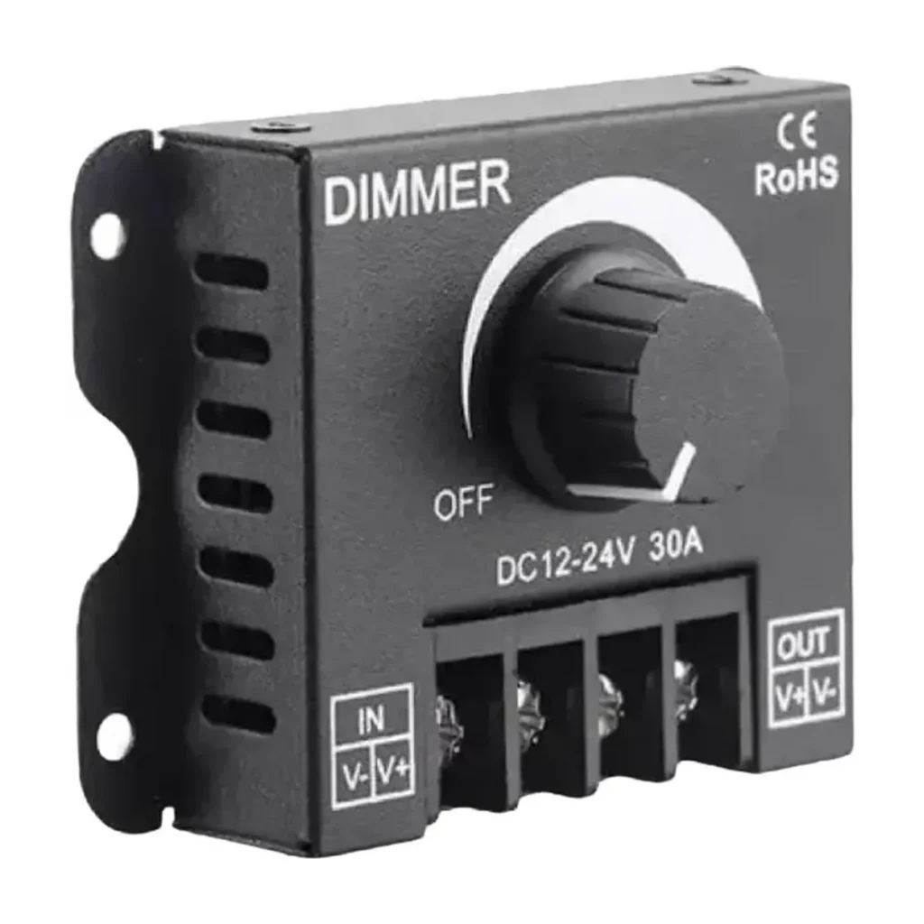 DC 12V – 24V 30A LED Dimmer