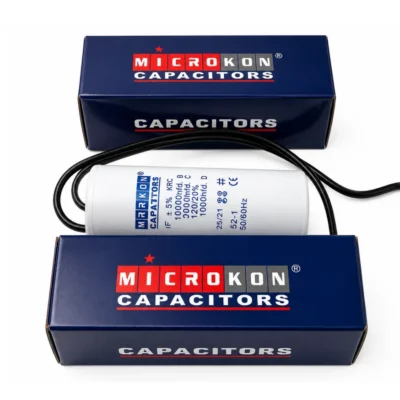 Microkon 4 µF 450V Motor İşletme Kondansatörü – Daimi