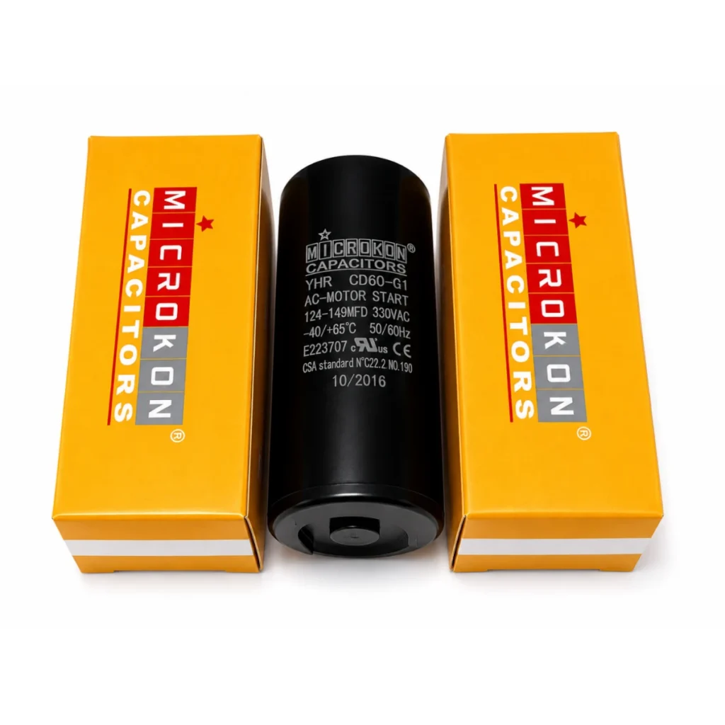 Microkon 124-149 µF 220V İlk Hareket (Marş) Kondansatörü