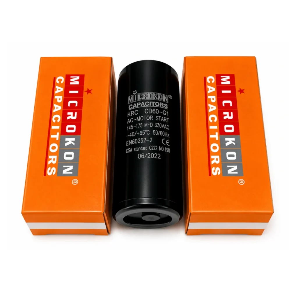 Microkon 145-175 µF 220V İlk Hareket (Marş) Kondansatörü
