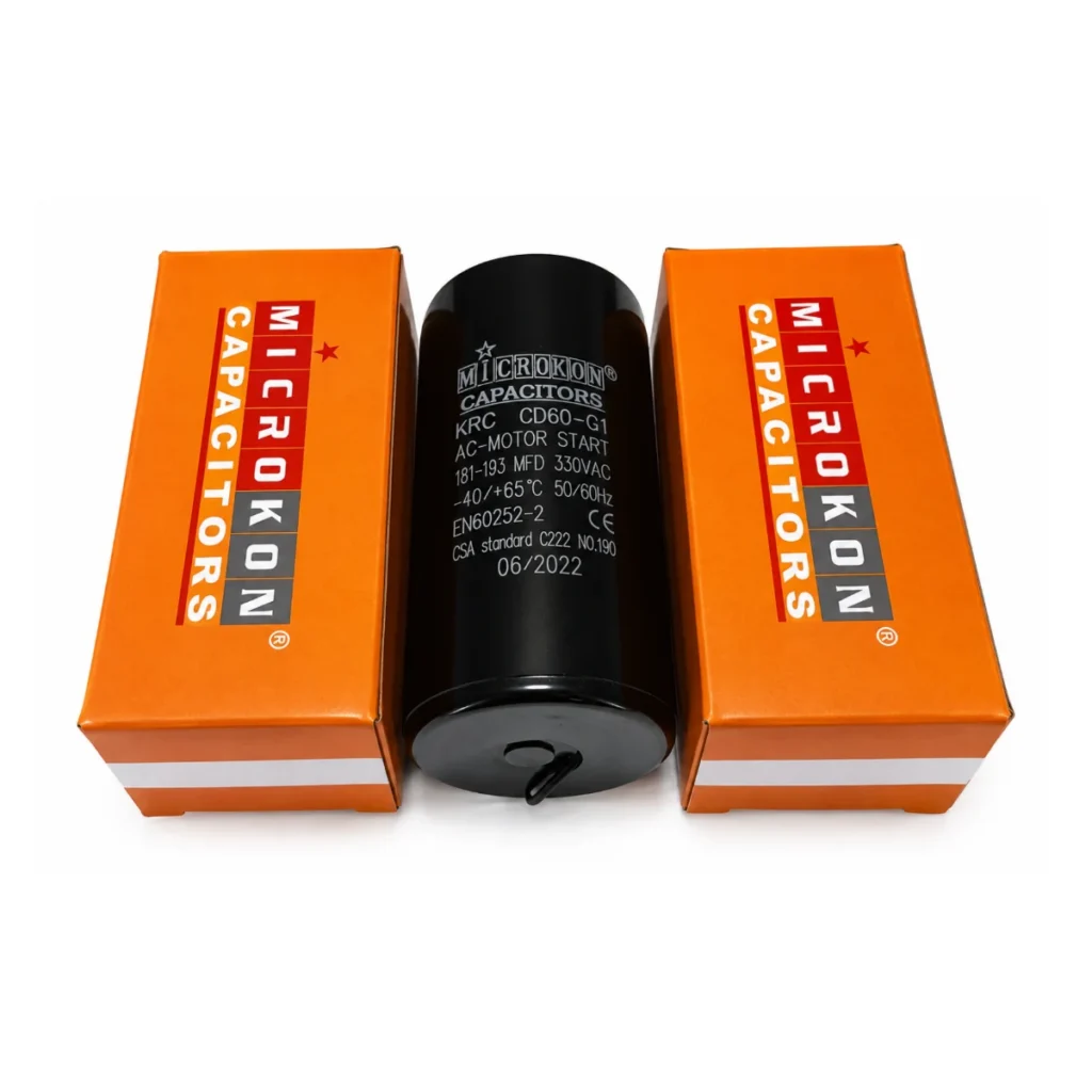 Microkon 161-193 µF 220V İlk Hareket (Marş) Kondansatörü