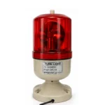 Hanyoung TX-24 Dönerli İkaz Lambası – 24V DC 5W Ø84 Ayaklı Kırmızı