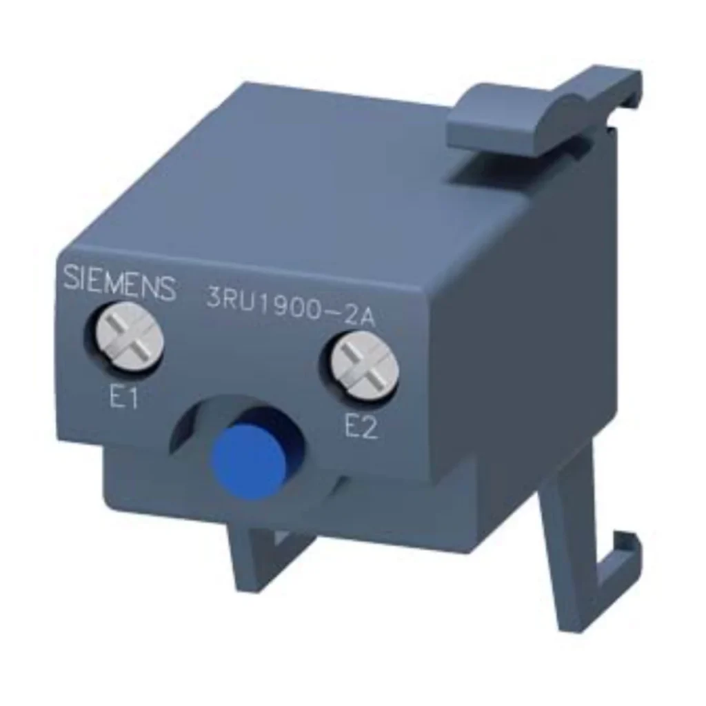 Siemens 3RU1900-2AB71 Elektriksel Uzaktan Sıfırlama Modülü – SIRIUS 3RU Termik Röle Aksesuarı