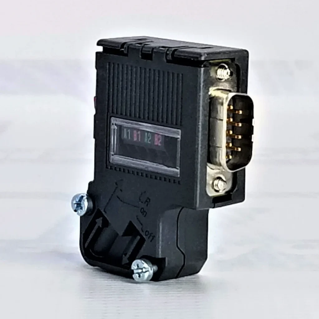 6ES7972-0BA42-0XA0 PROFIBUS Bağlantı Fişi – 35° eğimli çıkış, PG soketsiz