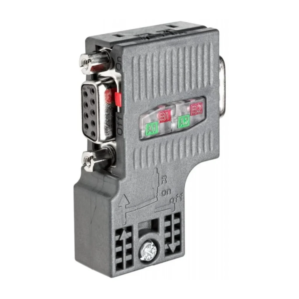 6ES7972-0BB52-0XA0 PROFIBUS Bağlantı Fişi – 90°, PG soketli