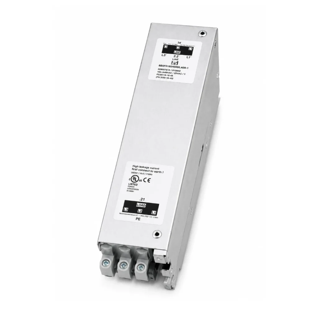 8B0F0160H000.A00-1 16A 3×480VAC Pasif Hat Filtresi