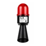 İL-XEMB-B-22K 48-230V AC/DC 130dB Kırmızı Sabit Işıklı ve Sesli Tepe Lamba