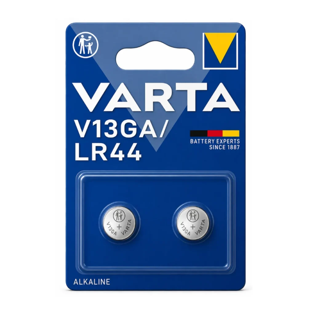 Varta V13GA/LR44 3V Alkalin Buton Pil