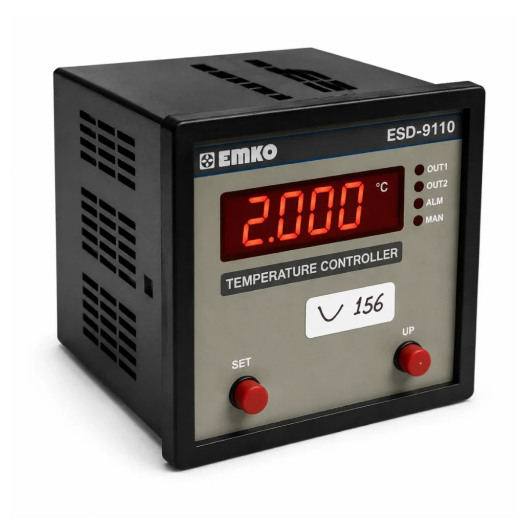 ESD-9110-Pt2-A220 96×96 Dijital Sıcaklık Kontrol Cihazı