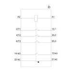 3RT2035-1AP00 SIRIUS 41A 18,5kW 230VAC Kontaktör
