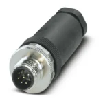 SACC-M12MS-8CON-PG9-M M12 8 Pin Erkek Düz Kablo Konnektörü