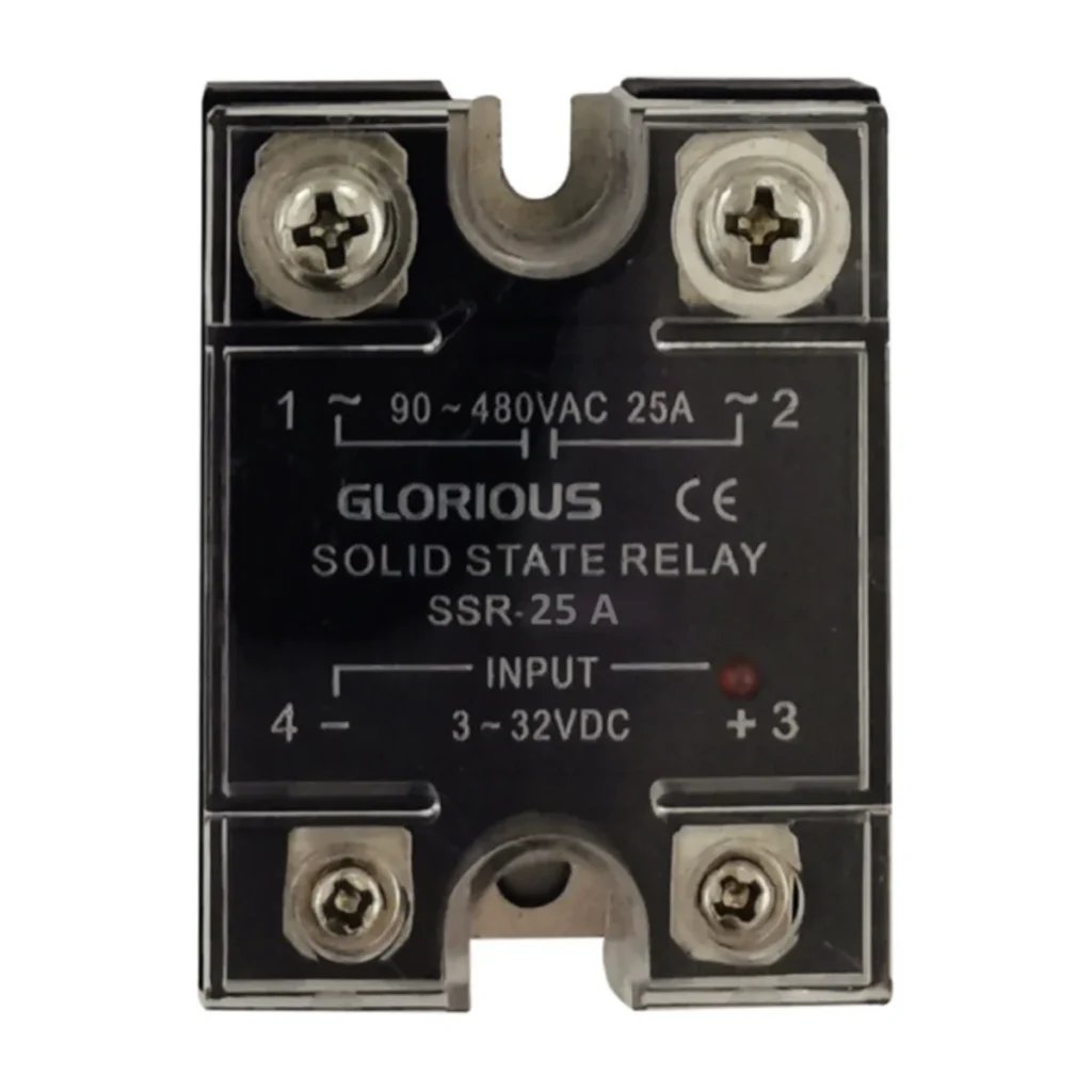 Glorious SSR-D4825 25A SSR Röle 90-480V Monofaze