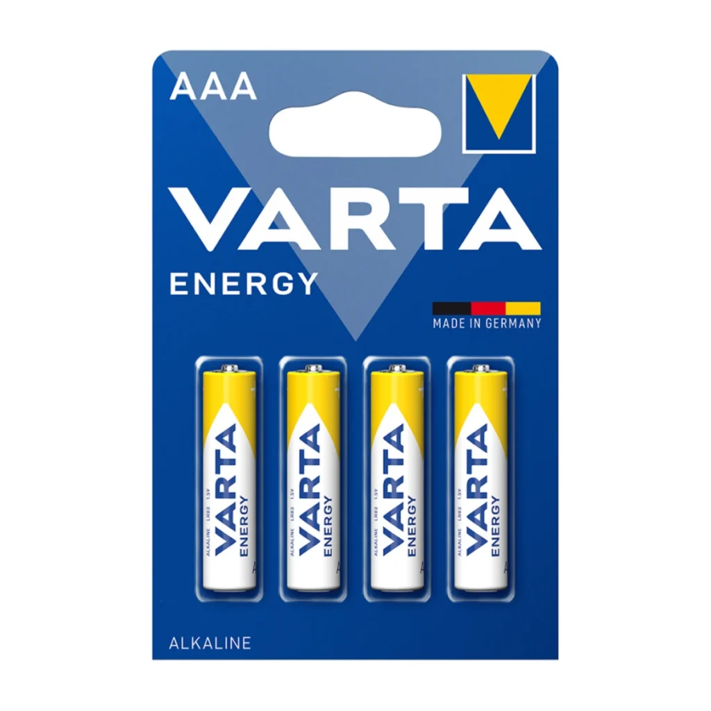 Energy AAA LR03 1.5V Alkalin Kumanda Pili 4’lü Paket