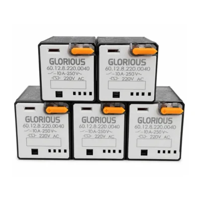 60.12.8.220.0040 220VAC 10A 2CO 8 Pin Elektromekanik Röle