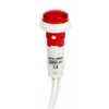 10mm AD22E-005R 220V Kırmızı LED Sinyal Lambası