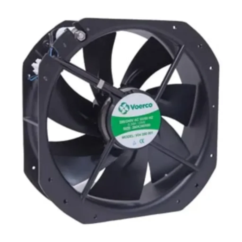 V04 280 001 280x280x80 mm 220V Rulmanlı Fan 2600 m³/h