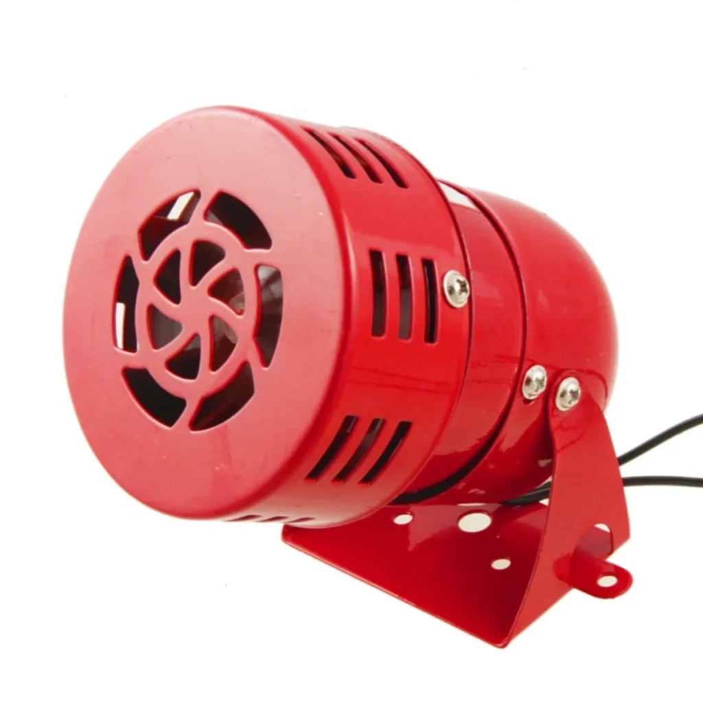 Glorious MS-190 mini motorlu siren – 220V AC, 110 dB metal gövde