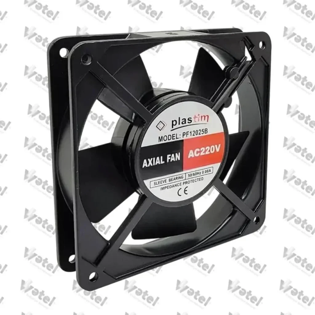 PF12025B 120X120X25 Plastim Kare Fan