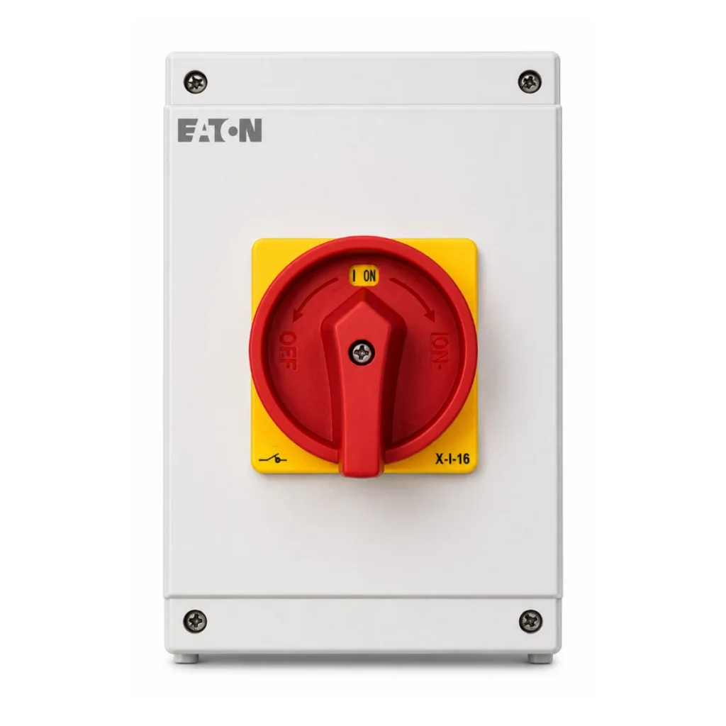Eaton P3-63/I4/SVB-SW/HI11 ana şalter – 63 A 3 kutuplu yük ayırıcı, IP65 kutulu