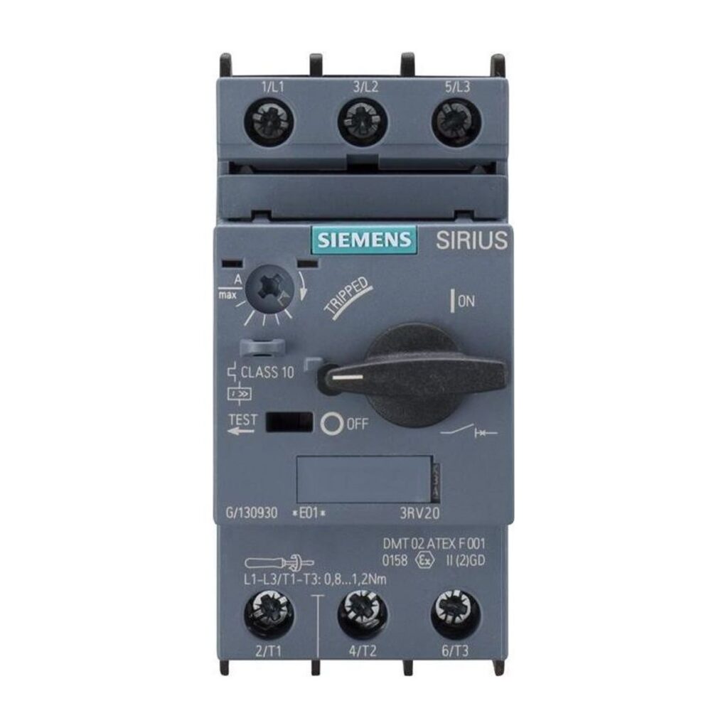 Siemens 3RV2011-1GA10 4,5-6,3A Motor Koruma Şalteri