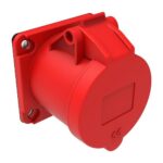 Bemis 40-078 4x32A Düz Makina Prizi