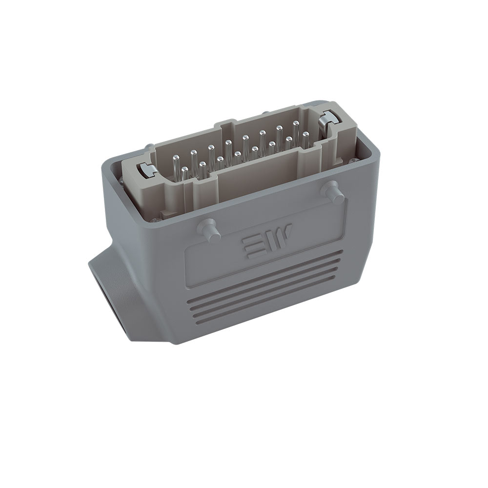 Mete Enerji 403033 16 Kontaklı Erkek Seyyar Fiş Takımı 16A 400V IP65