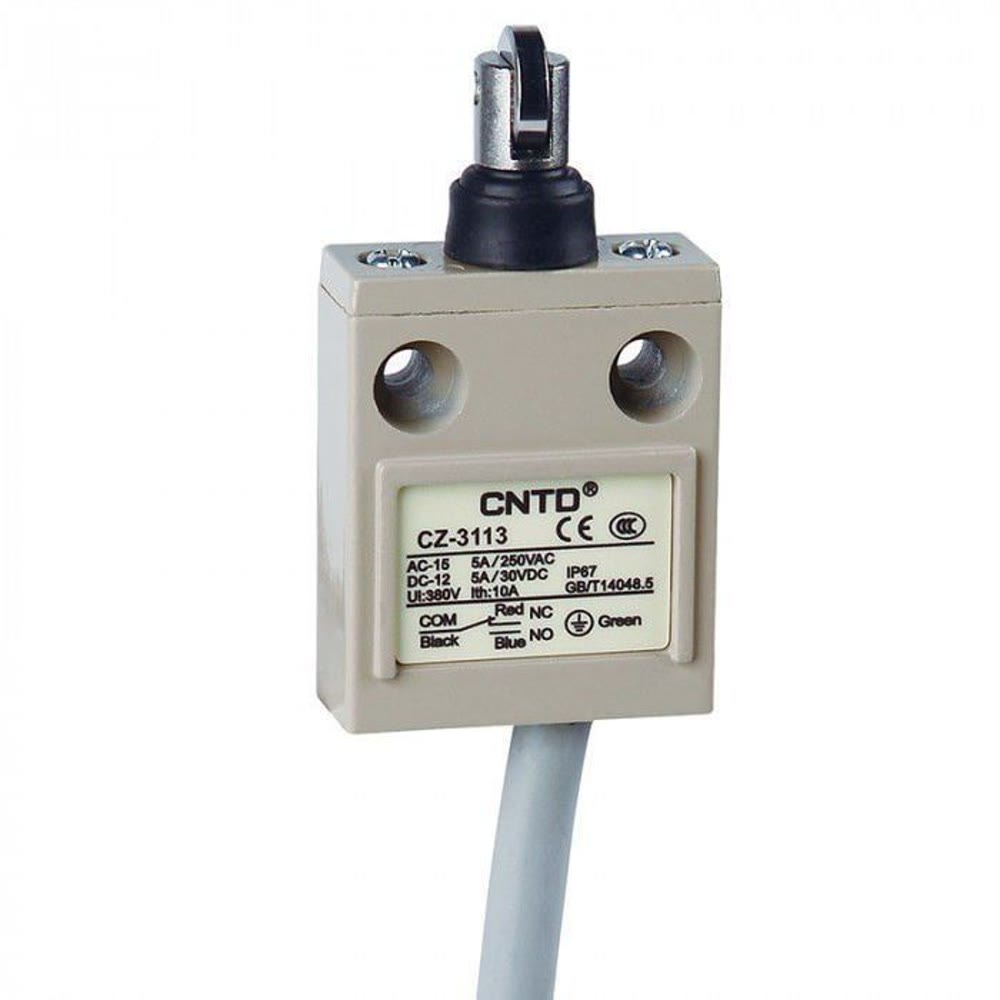 CNTD CZ-3113 Kauçuk Korumalı Ters Makaralı Pim Limit Switch IP67