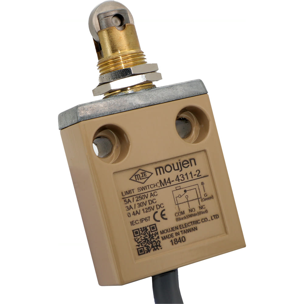 Moujen M4-4311 Düz Makaralı Pim Limit Switch 1CO 5A 250VAC